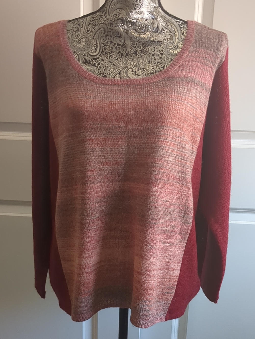 Lole Red Wool Blend Sweater,L